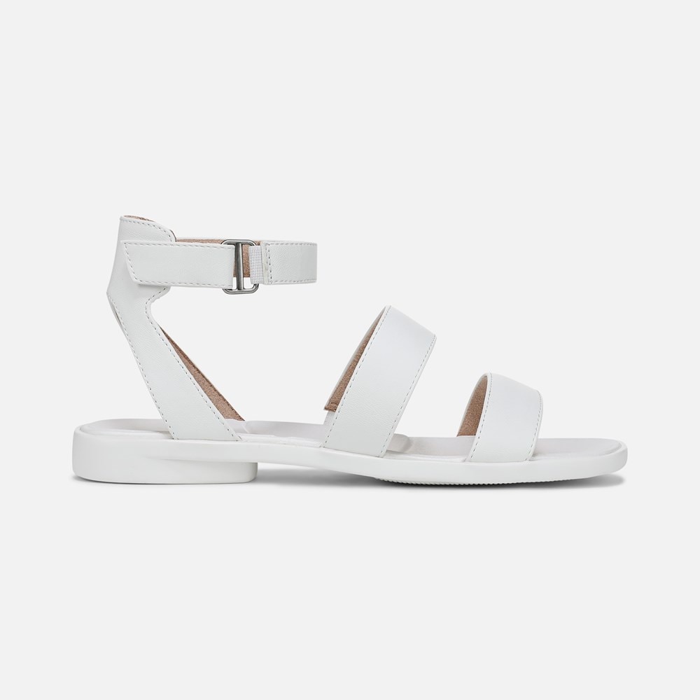 Naturalizer SOUL Fiesta Strappy Sandal - White Faux Leather Naturalizer SOUL Fiesta Strappy Sandal - White Faux Leather