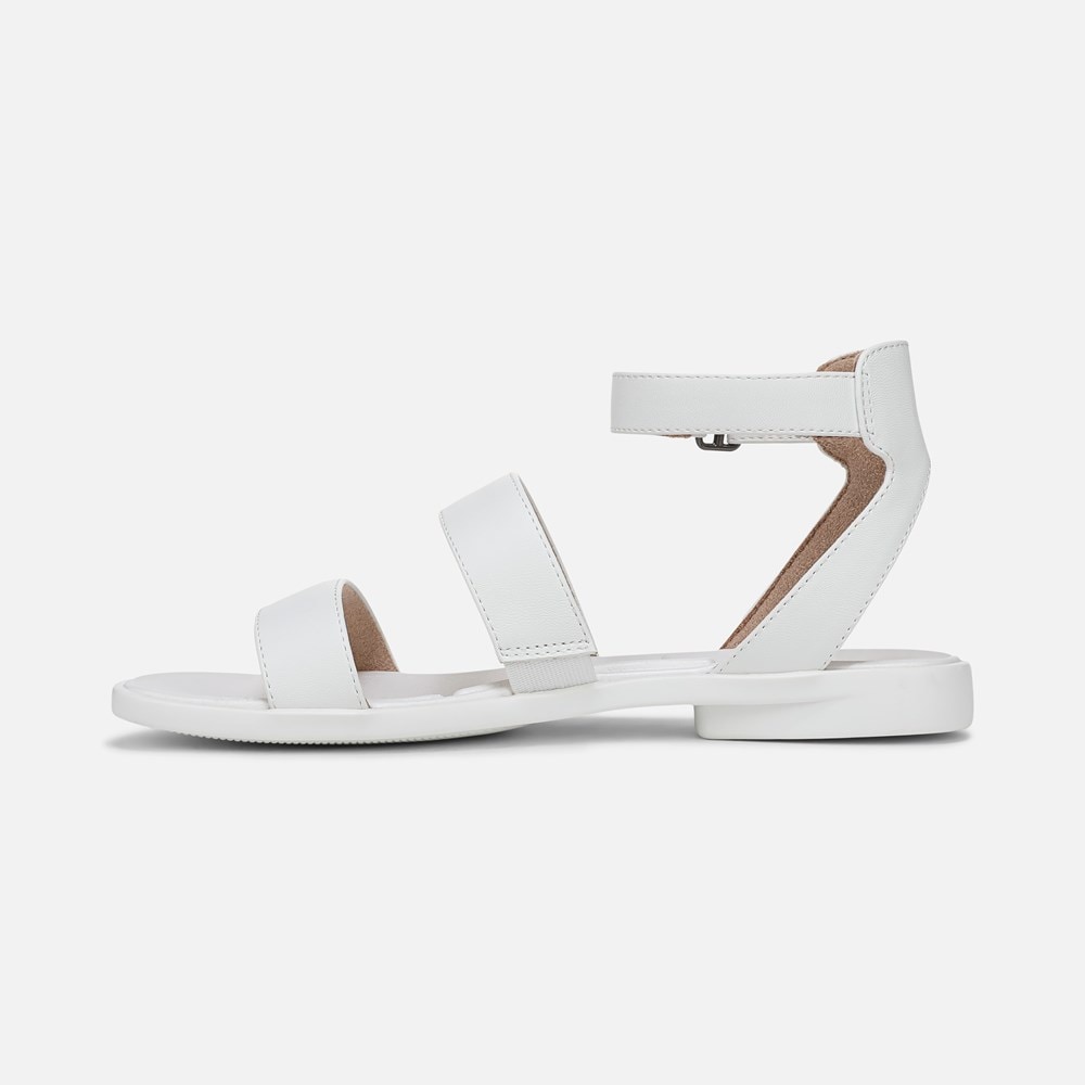 Naturalizer SOUL Fiesta Strappy Sandal - White Faux Leather Naturalizer SOUL Fiesta Strappy Sandal - White Faux Leather