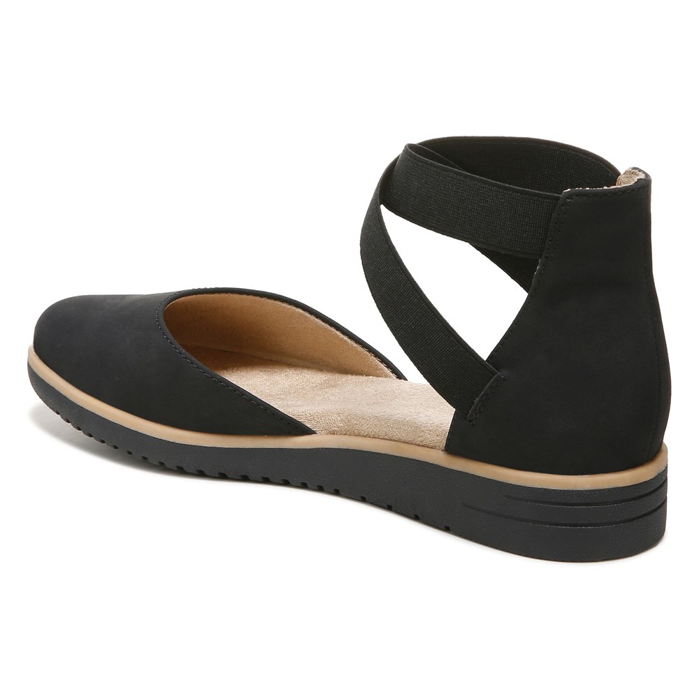 Naturalizer SOUL Intro Flat - Black Synthetic Naturalizer SOUL Intro Flat - Black Synthetic