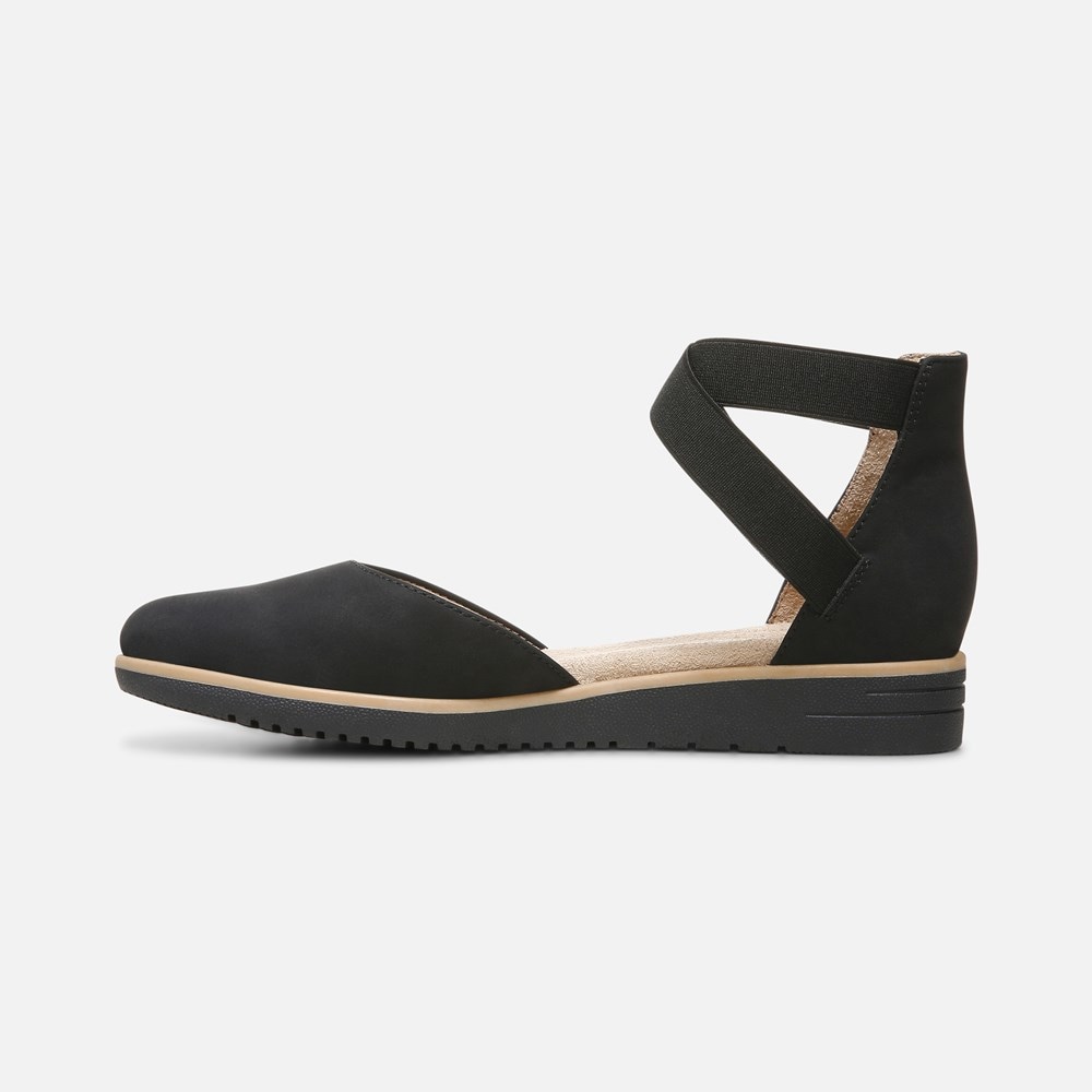 Naturalizer SOUL Intro Flat - Black Synthetic Naturalizer SOUL Intro Flat - Black Synthetic