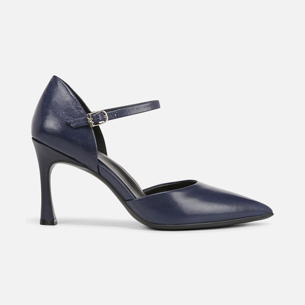 Naturalizer Amber Dress Shoe - Midnight Blue Leather
