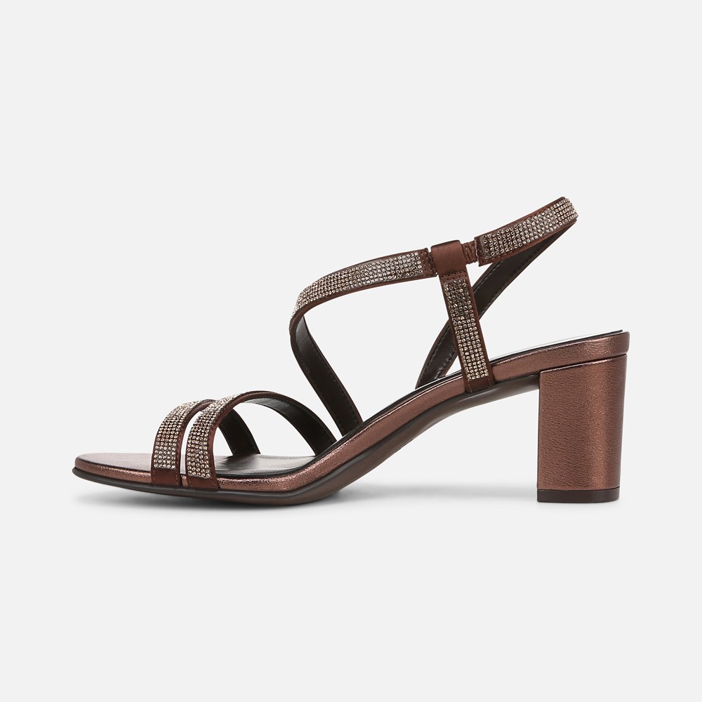 Naturalizer Vanessa Dress Sandal - Cinnamon Satin Naturalizer Vanessa Dress Sandal - Cinnamon Satin