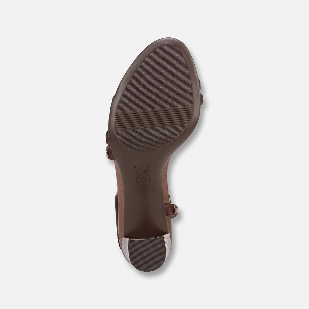 Naturalizer Vanessa Dress Sandal - Cinnamon Satin Naturalizer Vanessa Dress Sandal - Cinnamon Satin