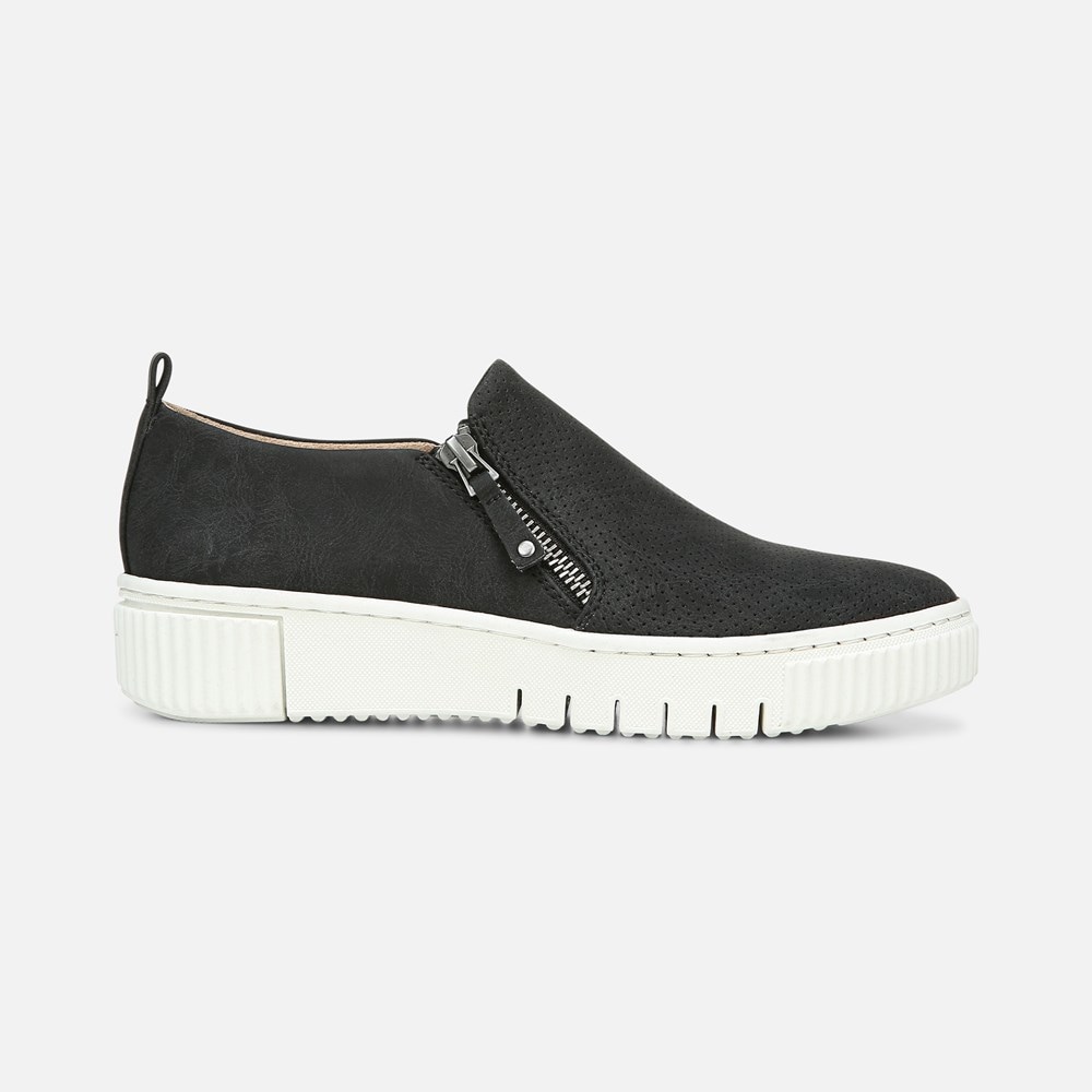 Naturalizer SOUL Turner Slip On Sneaker - Black Synthetic Naturalizer SOUL Turner Slip On Sneaker - Black Synthetic