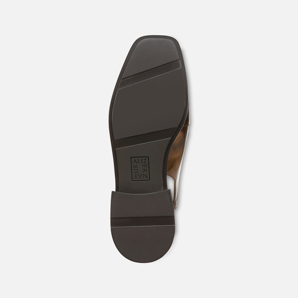 Naturalizer Frances Slingback Loafer - Bronze Leather Naturalizer Frances Slingback Loafer - Bronze Leather