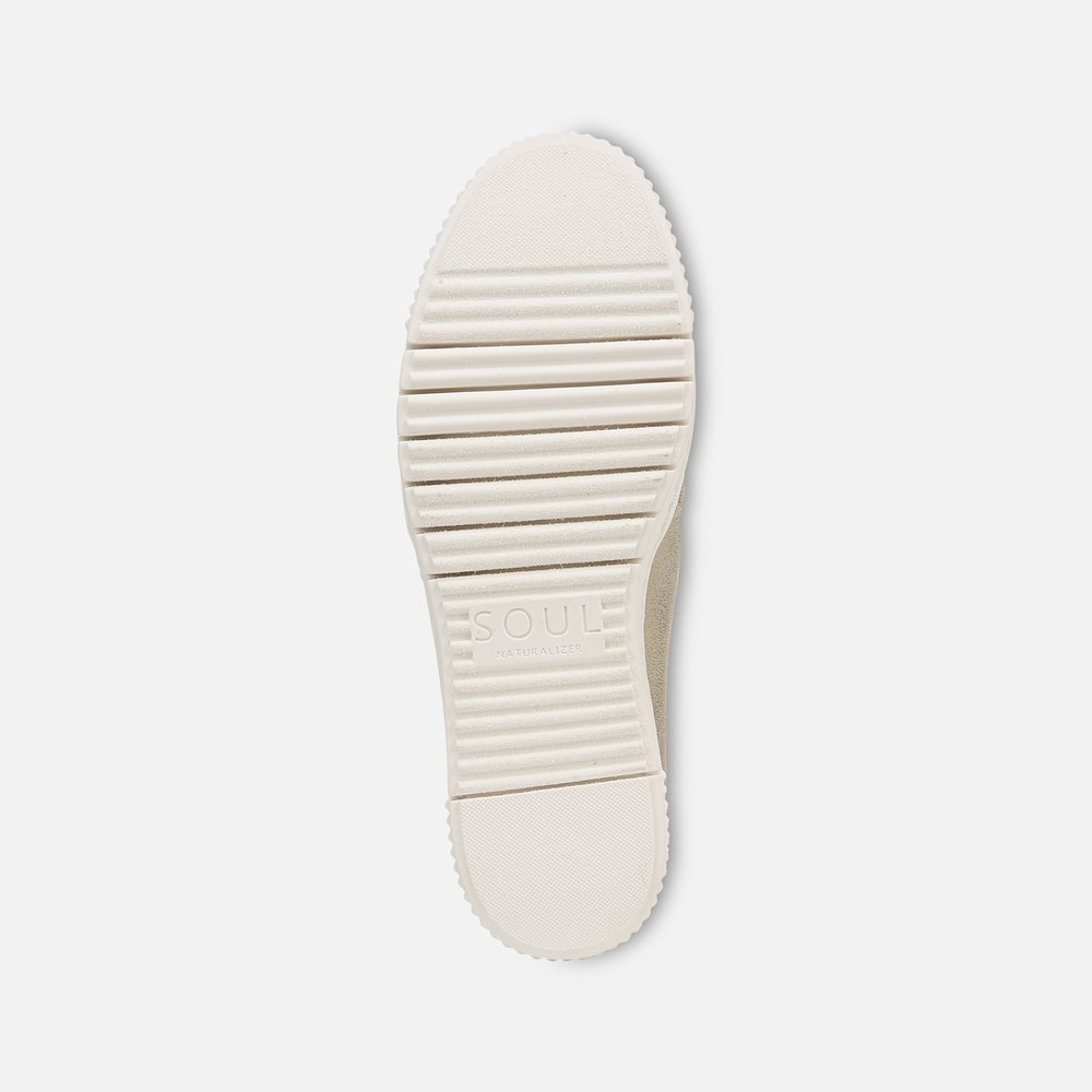 Naturalizer SOUL Turner Slip On Sneaker - Soft Gold Faux Leather