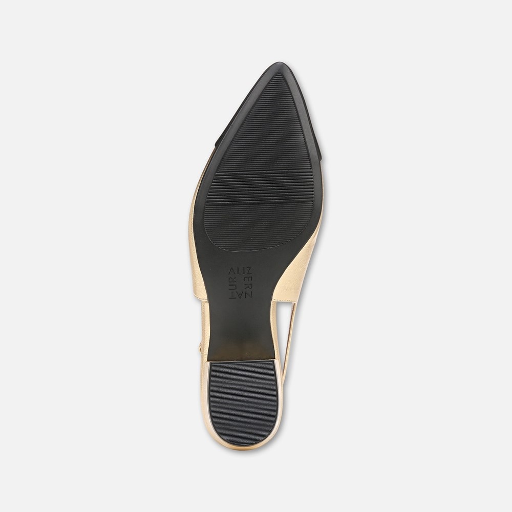 Naturalizer Banks Slingback - Dark Gold/Black Leather Naturalizer Banks Slingback - Dark Gold/Black Leather
