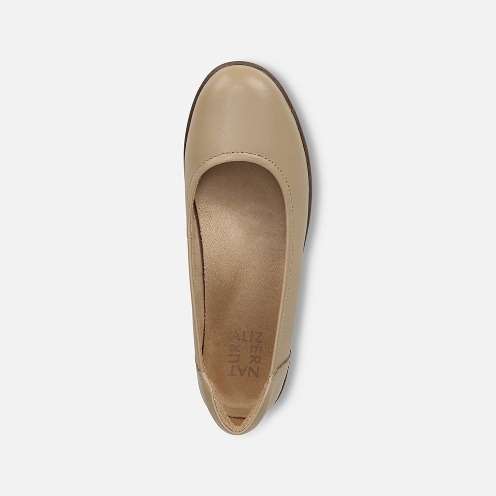 Naturalizer Flexy Flat - Nude Leather Naturalizer Flexy Flat - Nude Leather