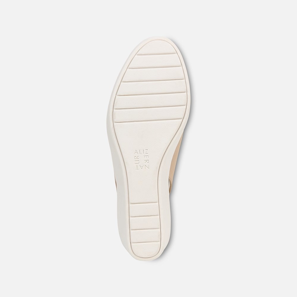 Naturalizer Sutton Slingback Wedge - Coastal Tan Nubuck Naturalizer Sutton Slingback Wedge - Coastal Tan Nubuck