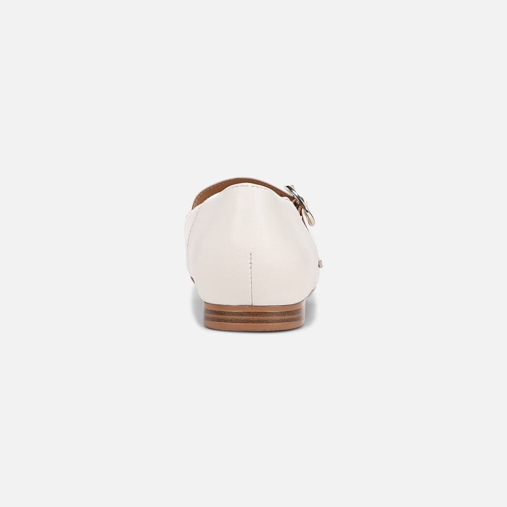 Naturalizer Kelly Mary Jane Flat - Warm White Leather Naturalizer Kelly Mary Jane Flat - Warm White Leather
