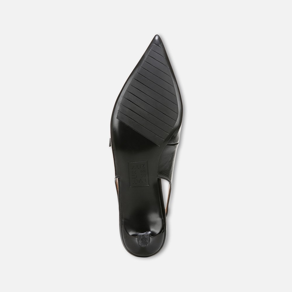 Naturalizer Grayson Mary Jane Slingback - Black Faux Leather Naturalizer Grayson Mary Jane Slingback - Black Faux Leather