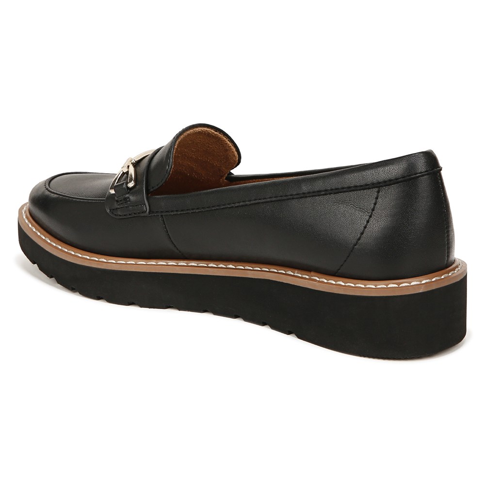 Naturalizer Elin Loafer - Black Smooth Synthetic Naturalizer Elin Loafer - Black Smooth Synthetic