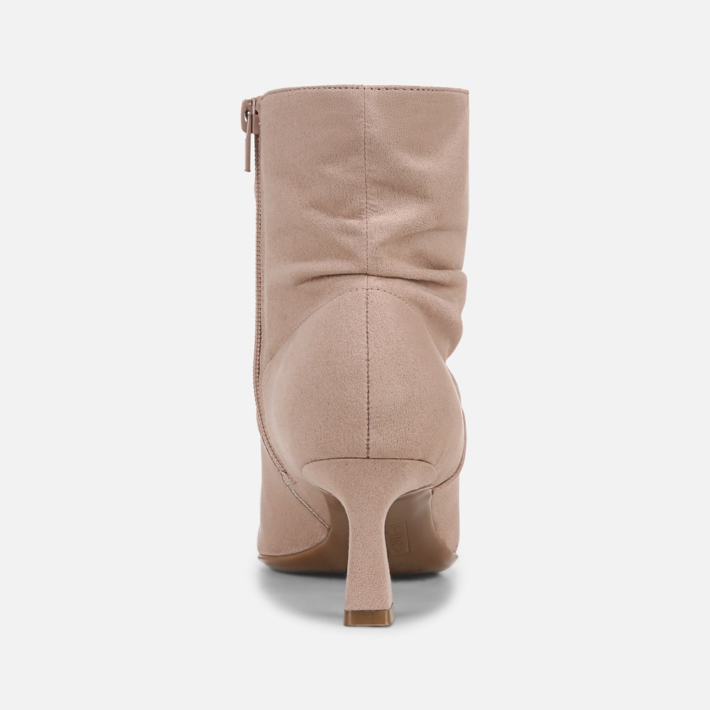 Naturalizer Tribute Ankle Bootie - Warm Taupe Fabric