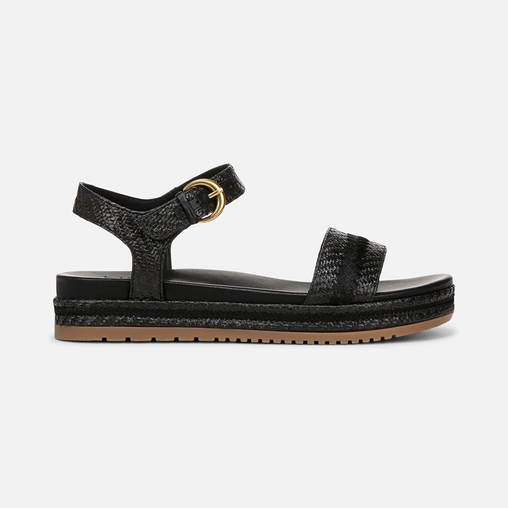Naturalizer Neila Sandal - Black Raffia Naturalizer Neila Sandal - Black Raffia