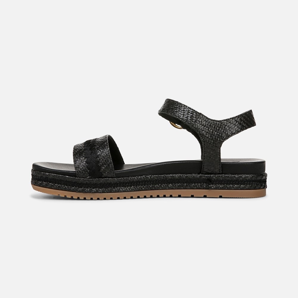 Naturalizer Neila Sandal - Black Raffia Naturalizer Neila Sandal - Black Raffia