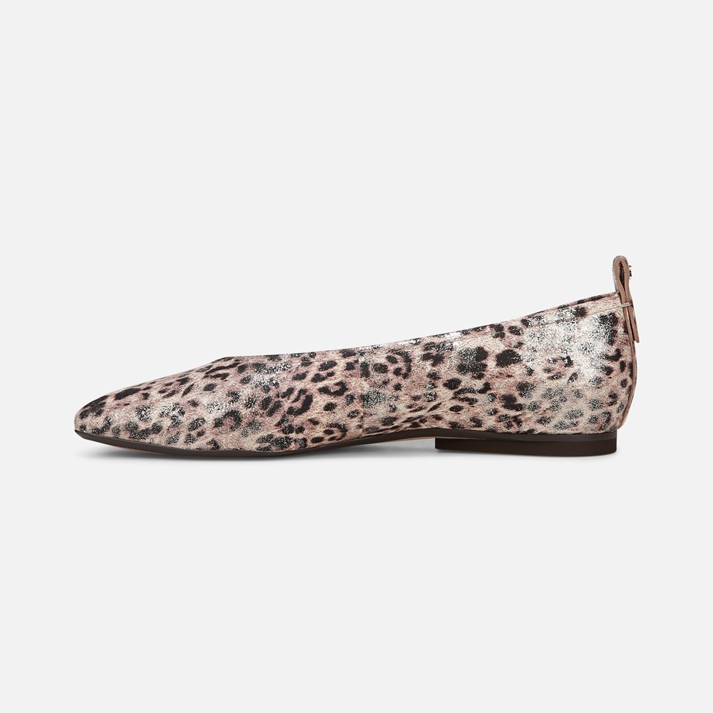 Naturalizer 27 Edit Carla Flat - Leopard Metallic Print Leather Naturalizer 27 Edit Carla Flat - Leopard Metallic Print Leather