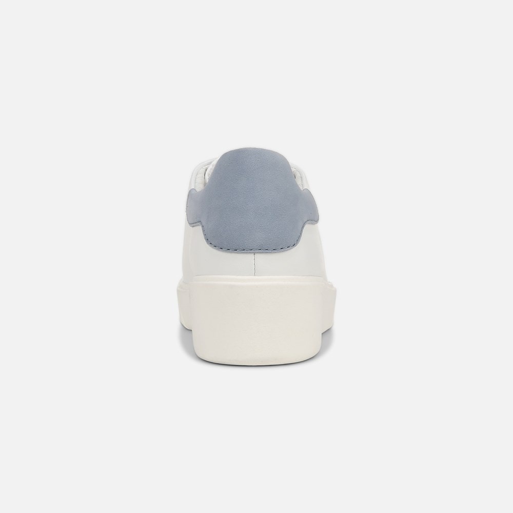 Naturalizer Morrison 2.0 Lace Up Sneaker - White/Blue Leather Naturalizer Morrison 2.0 Lace Up Sneaker - White/Blue Leather