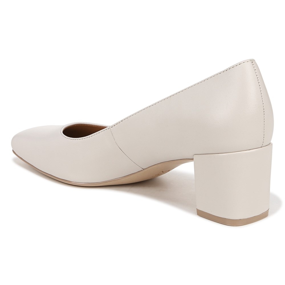 Naturalizer Karina Pump - Satin Pearl Leather Naturalizer Karina Pump - Satin Pearl Leather