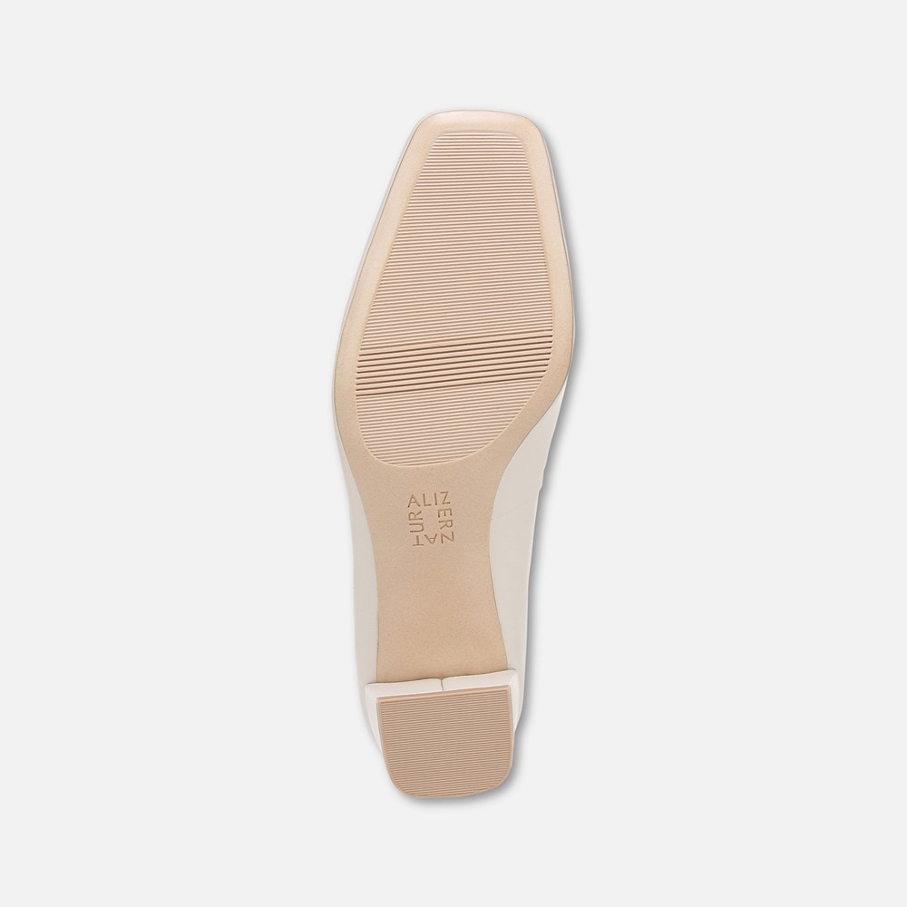 Naturalizer Karina Pump - Satin Pearl Leather Naturalizer Karina Pump - Satin Pearl Leather
