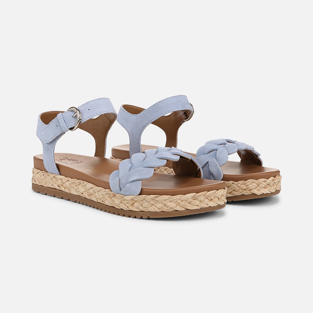 Naturalizer Neila Sandal - Ice Blue Leather