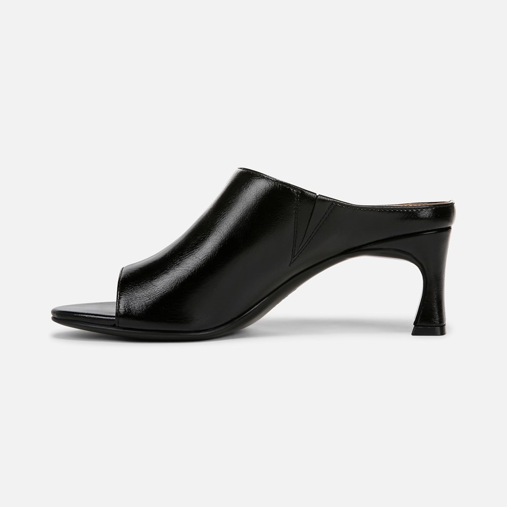 Naturalizer Imogen Dress Sandal - Black Faux Leather Naturalizer Imogen Dress Sandal - Black Faux Leather