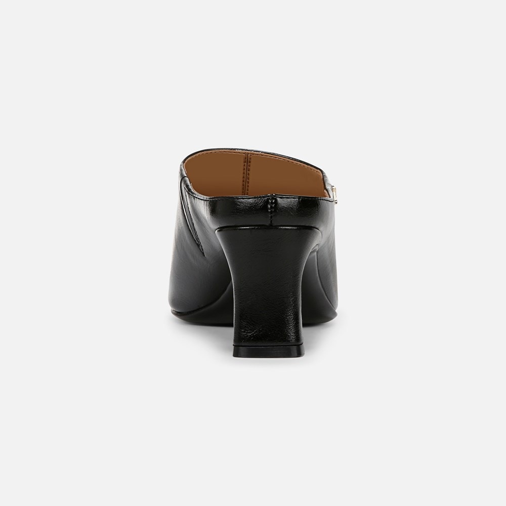 Naturalizer Imogen Dress Sandal - Black Faux Leather Naturalizer Imogen Dress Sandal - Black Faux Leather