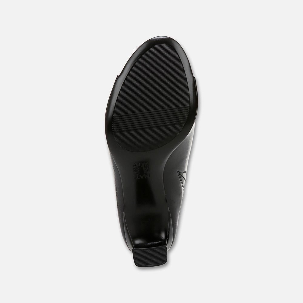 Naturalizer Imogen Dress Sandal - Black Faux Leather Naturalizer Imogen Dress Sandal - Black Faux Leather