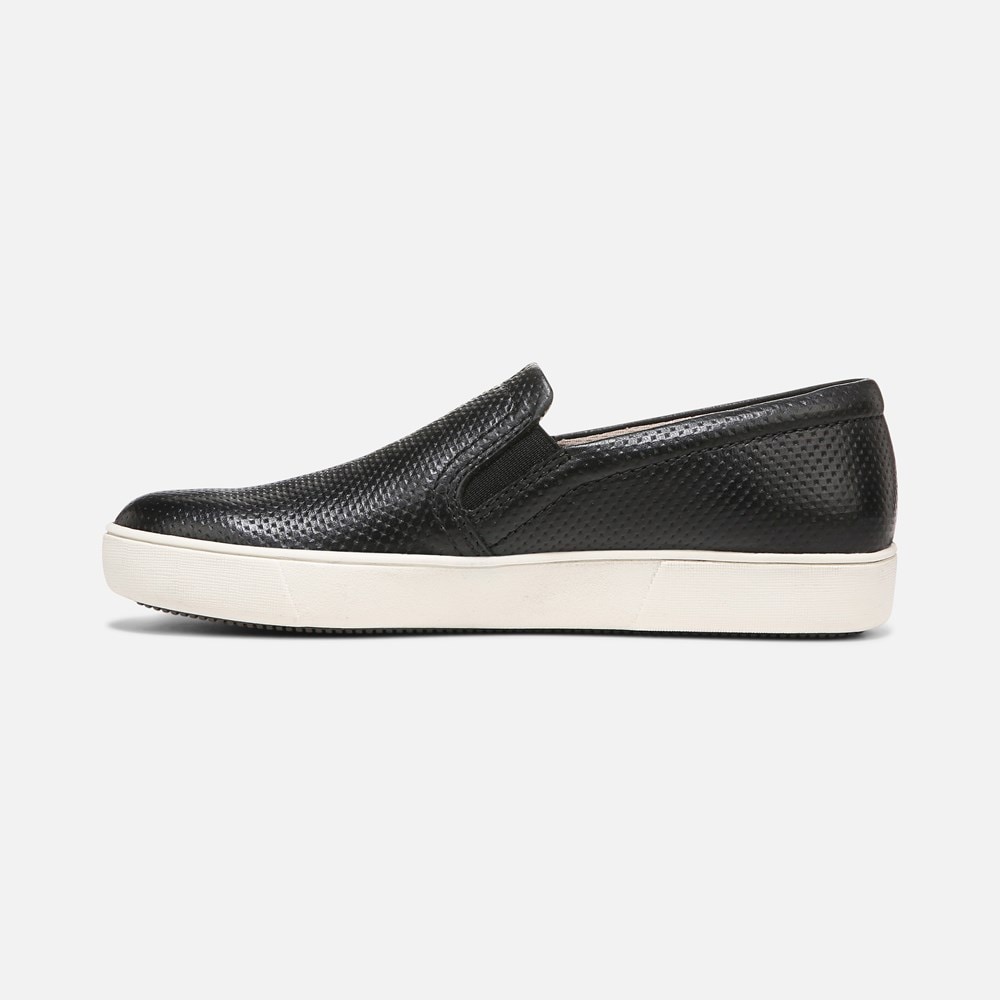 Naturalizer Marianne Slip On Sneaker - Black Leather Naturalizer Marianne Slip On Sneaker - Black Leather