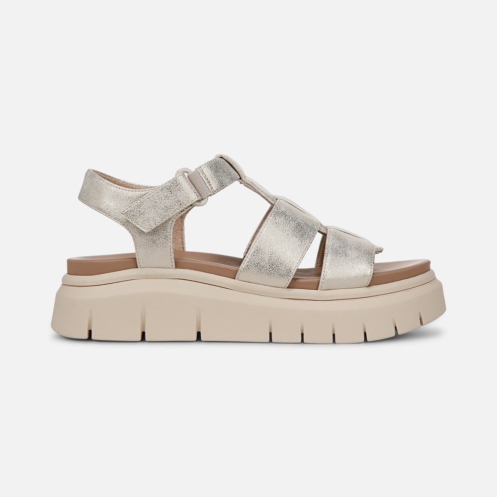 Naturalizer SOUL Pippa Sandal - Gold Faux Leather Naturalizer SOUL Pippa Sandal - Gold Faux Leather