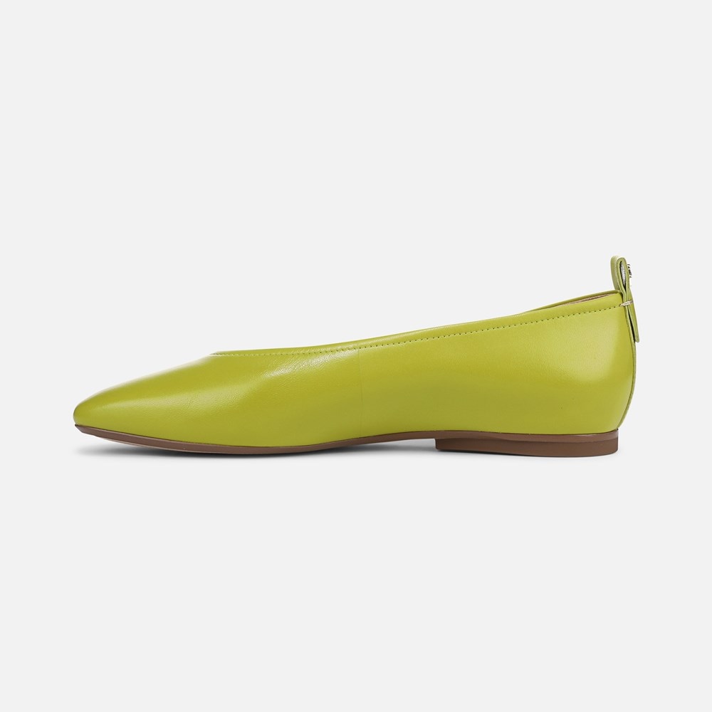 Naturalizer 27 Edit Carla Flat - Chartreuse Green Leather Naturalizer 27 Edit Carla Flat - Chartreuse Green Leather