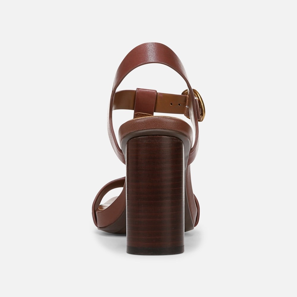 Naturalizer Jordis Dress Sandal - Cappuccino Brown Leather