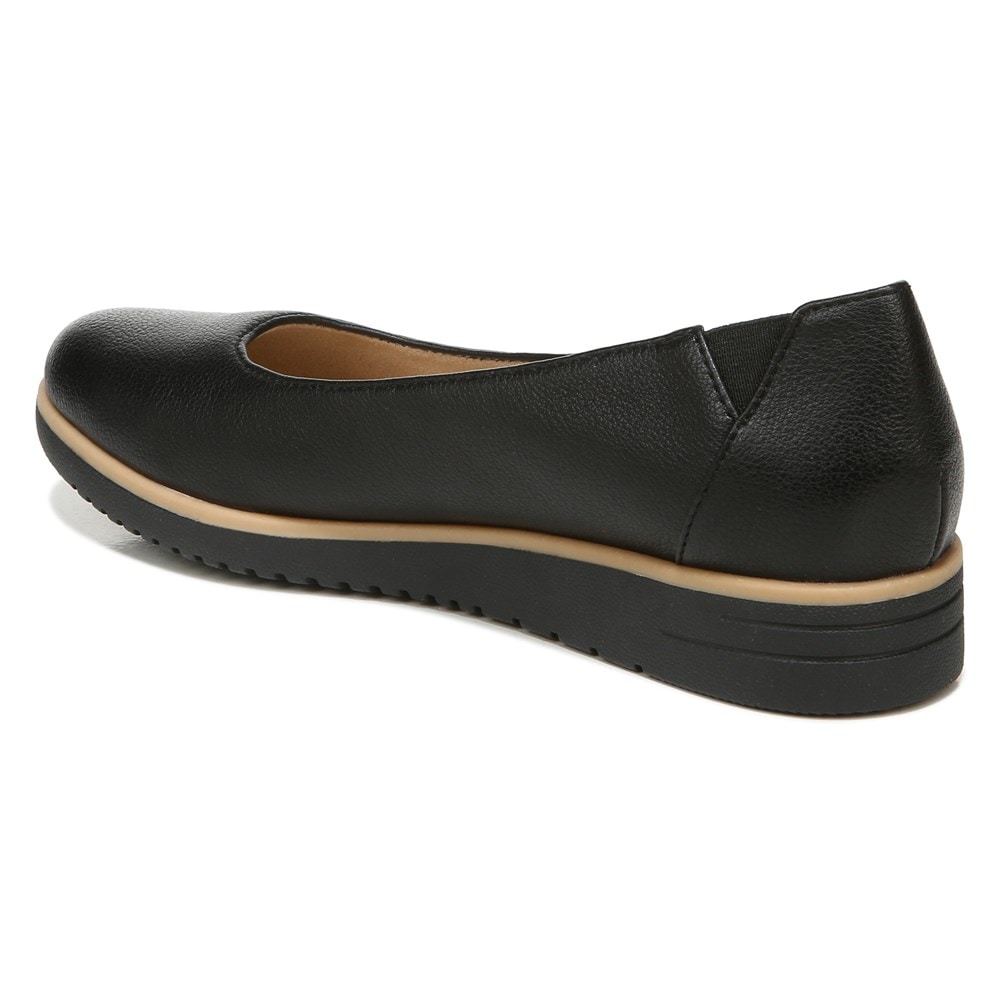 Naturalizer SOUL Idea Ballet Flat - Black Synthetic Naturalizer SOUL Idea Ballet Flat - Black Synthetic