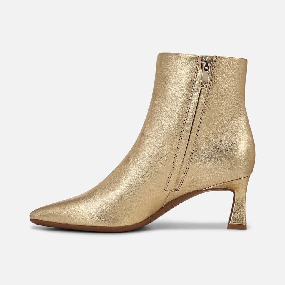 Naturalizer Deesha Bootie - Dark Gold Leather Naturalizer Deesha Bootie - Dark Gold Leather