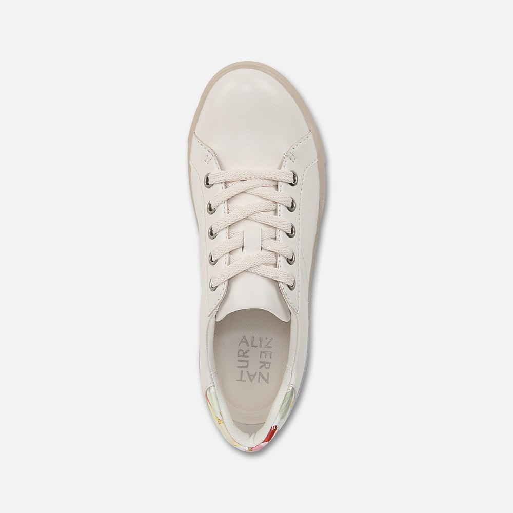 Naturalizer Morrison Sneaker - Warm White / Floral Leather Naturalizer Morrison Sneaker - Warm White / Floral Leather