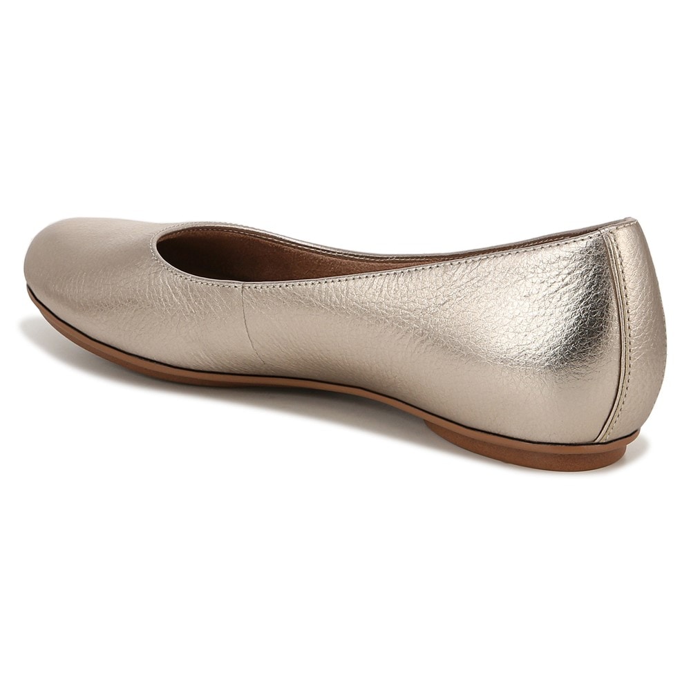 Naturalizer Maxwell Ballet Flat - Warm Silver Leather Naturalizer Maxwell Ballet Flat - Warm Silver Leather