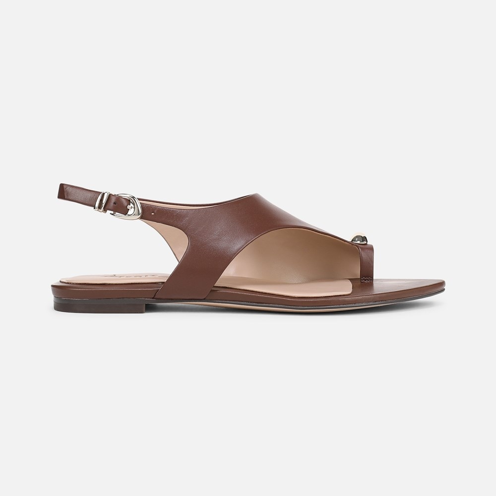 Naturalizer 27 EDIT Via Sandal - Cappuccino Brown Leather Naturalizer 27 EDIT Via Sandal - Cappuccino Brown Leather