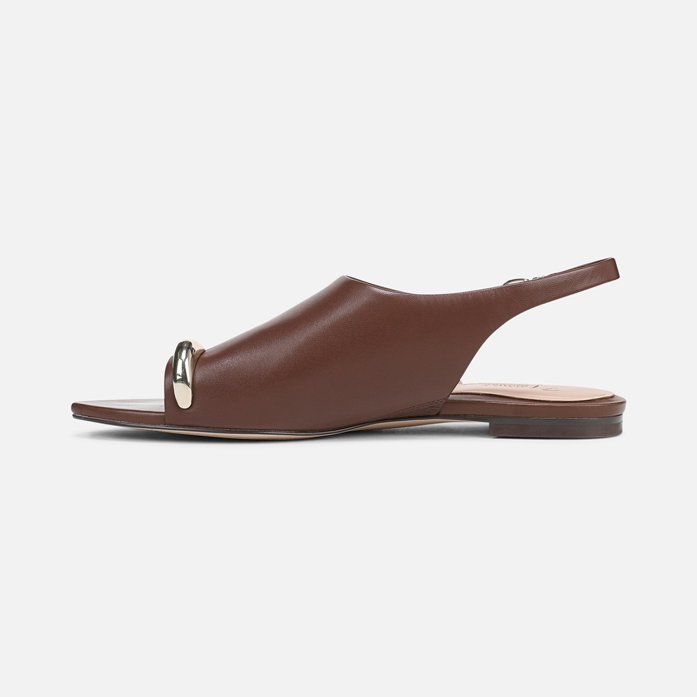 Naturalizer 27 EDIT Via Sandal - Cappuccino Brown Leather Naturalizer 27 EDIT Via Sandal - Cappuccino Brown Leather