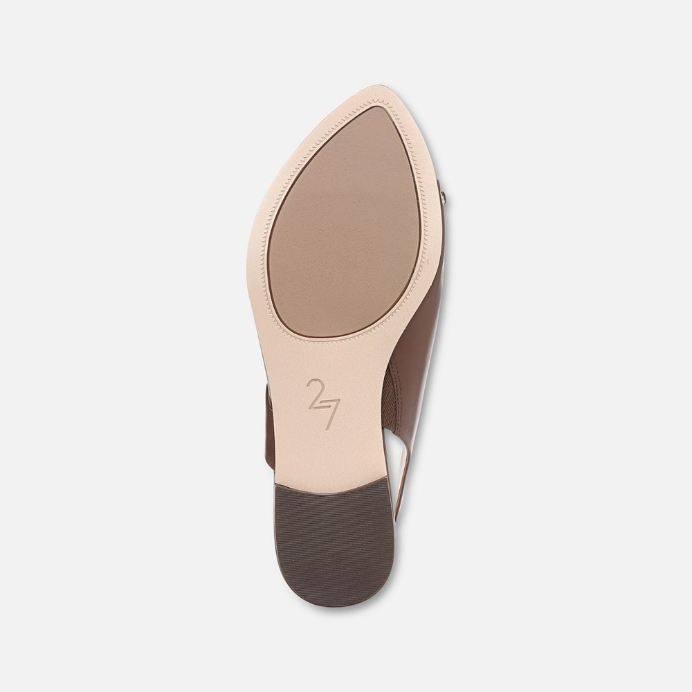 Naturalizer 27 EDIT Via Sandal - Cappuccino Brown Leather Naturalizer 27 EDIT Via Sandal - Cappuccino Brown Leather
