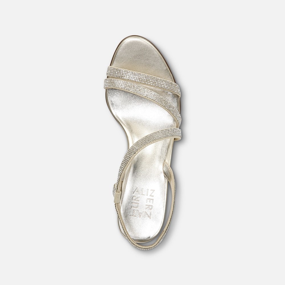 Naturalizer Vanessa Dress Sandal - Champagne Fabric Naturalizer Vanessa Dress Sandal - Champagne Fabric