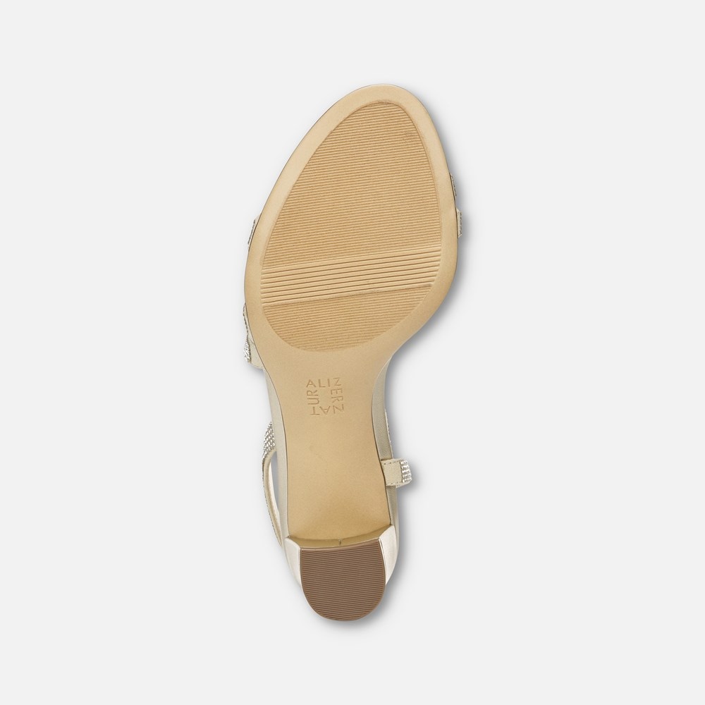 Naturalizer Vanessa Dress Sandal - Champagne Fabric Naturalizer Vanessa Dress Sandal - Champagne Fabric