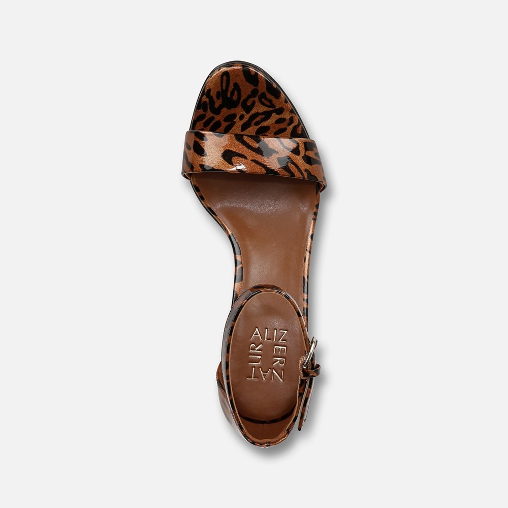 Naturalizer Vera Dress Sandal - Leopard Print Faux Leather Naturalizer Vera Dress Sandal - Leopard Print Faux Leather