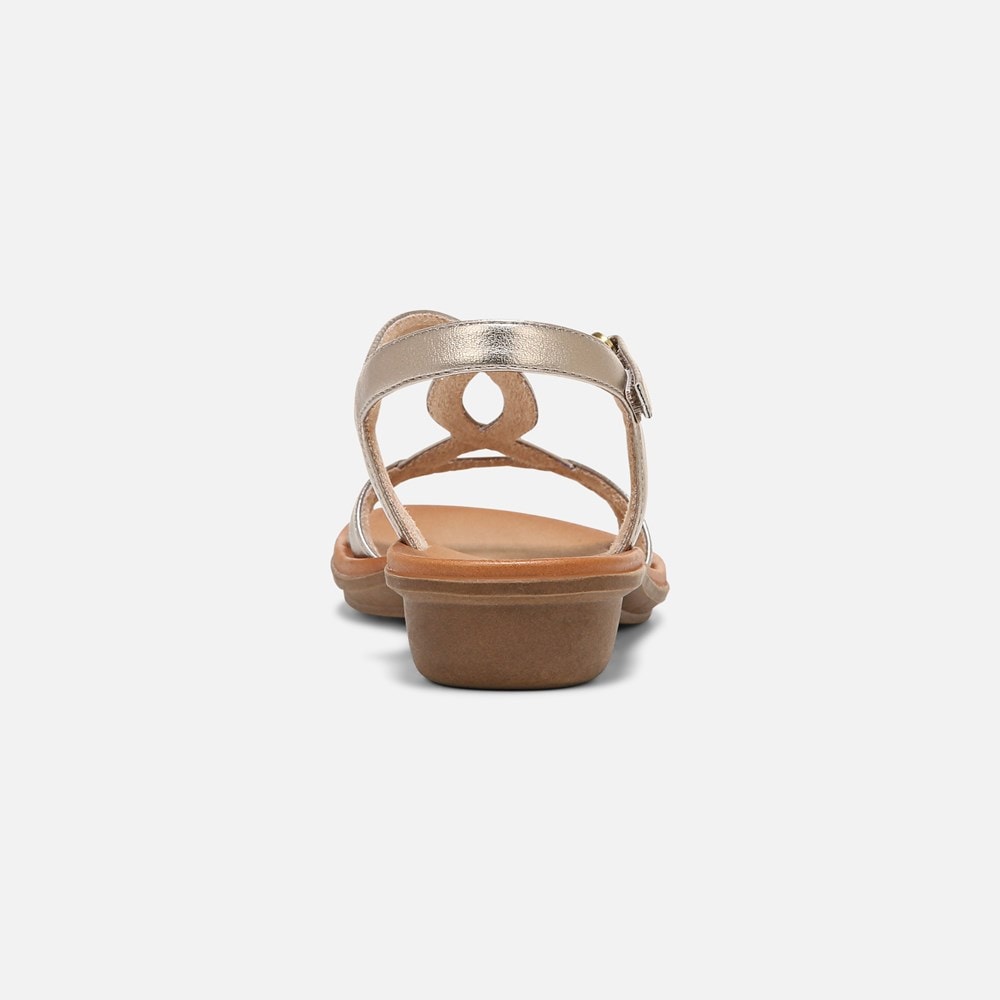 Naturalizer SOUL Solo Sandal - Warm Silver Synthetic Naturalizer SOUL Solo Sandal - Warm Silver Synthetic
