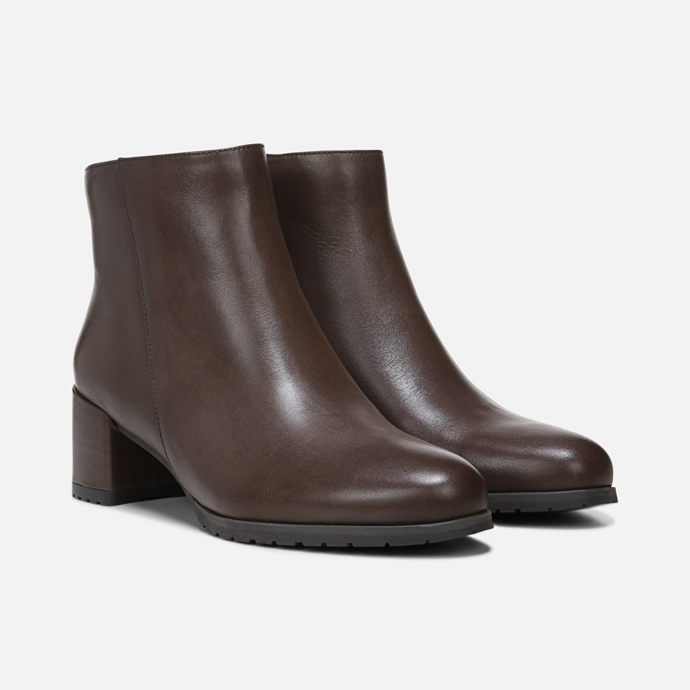 Naturalizer Bay Weatherproof Bootie - CHOCOLATE LEATHER Naturalizer Bay Weatherproof Bootie - CHOCOLATE LEATHER