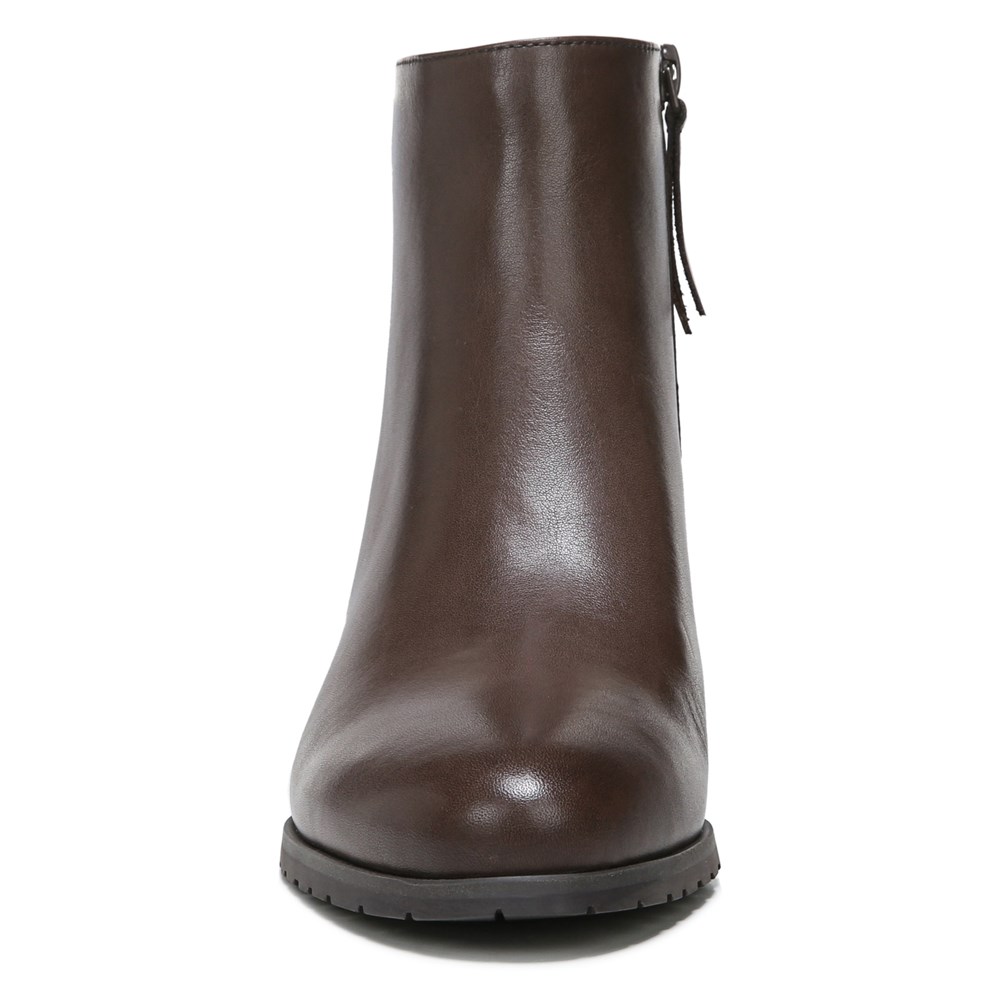 Naturalizer Bay Weatherproof Bootie - CHOCOLATE LEATHER