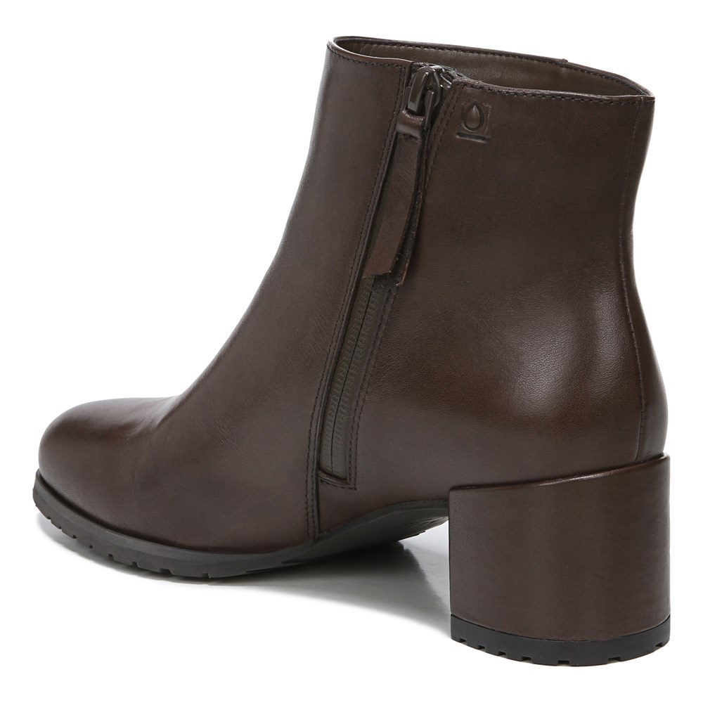 Naturalizer Bay Weatherproof Bootie - CHOCOLATE LEATHER