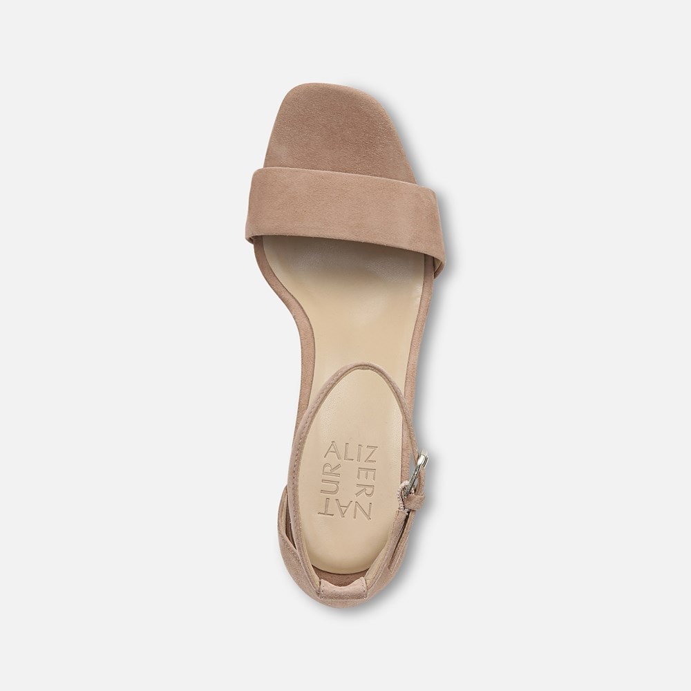 Naturalizer Joy Dress Sandal - Gingersnap Suede Naturalizer Joy Dress Sandal - Gingersnap Suede