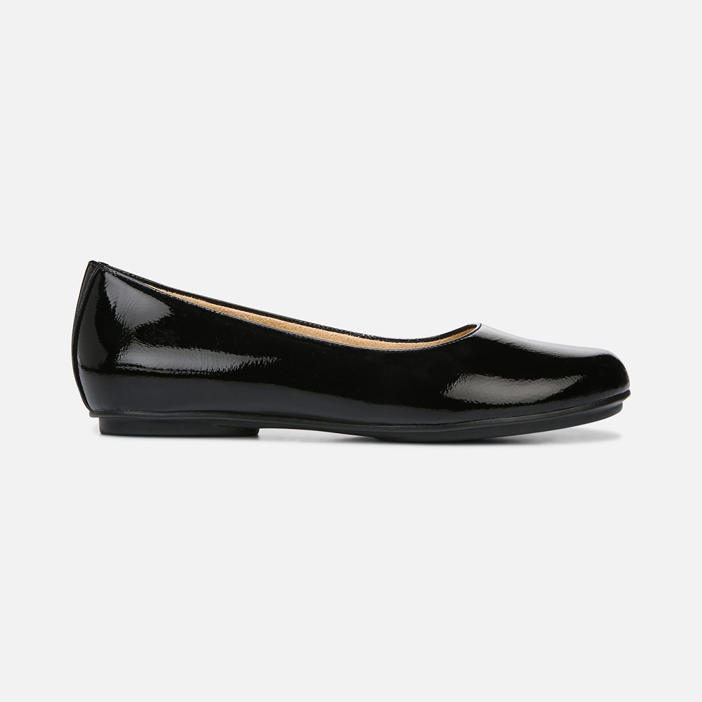 Naturalizer Maxwell Ballet Flat - Black Patent Leather Naturalizer Maxwell Ballet Flat - Black Patent Leather