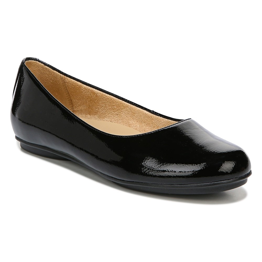 Naturalizer Maxwell Ballet Flat - Black Patent Leather Naturalizer Maxwell Ballet Flat - Black Patent Leather