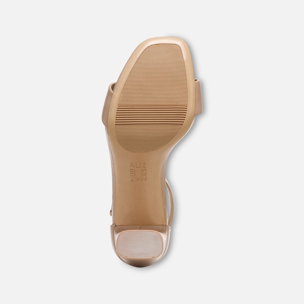 Naturalizer Joy Dress Sandal - Creme Brulee Leather Naturalizer Joy Dress Sandal - Creme Brulee Leather