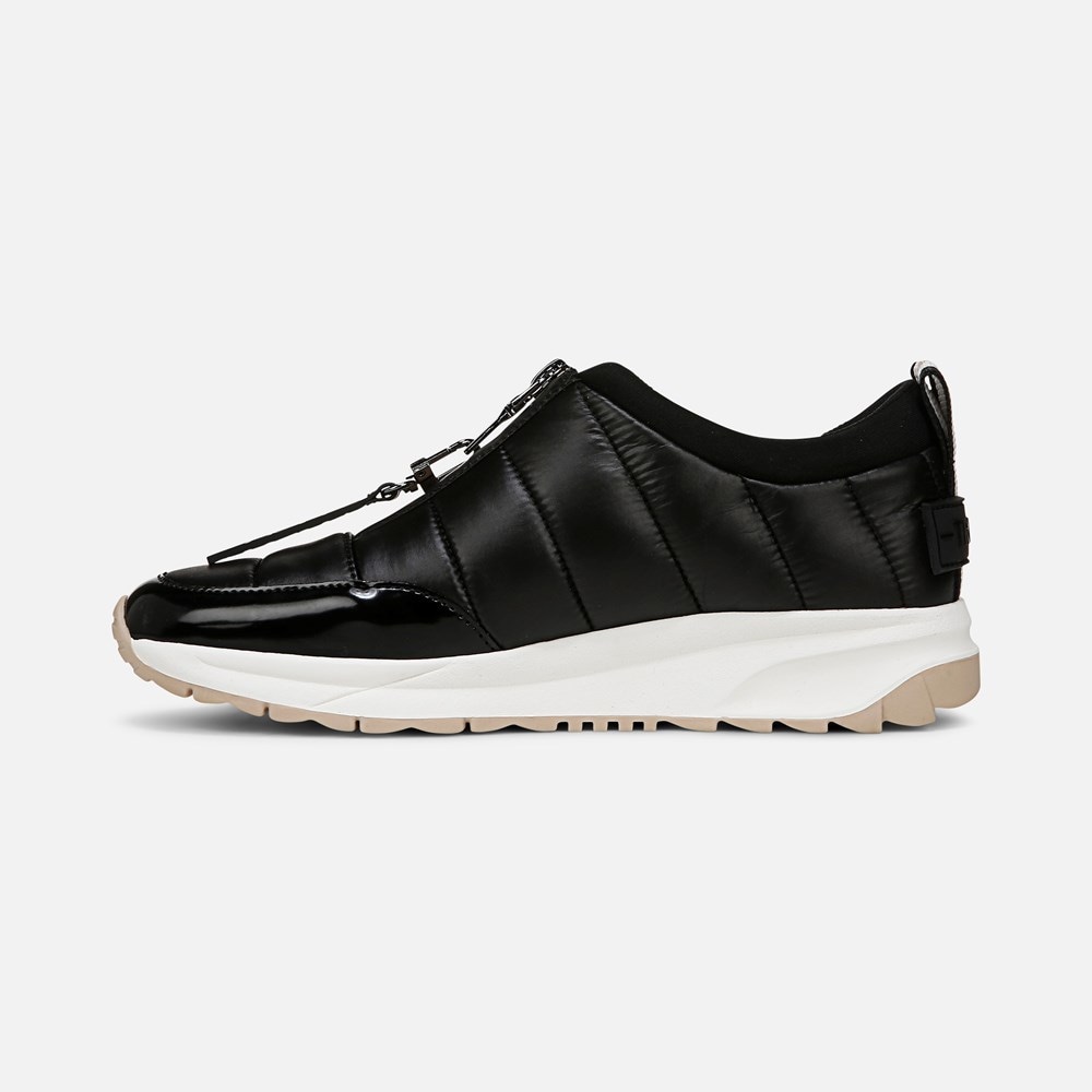 Naturalizer Think Royln Low-Breakaway Water Repellent Sneaker - Black Patent Shine Nylon Naturalizer Think Royln Low-Breakaway Water Repellent Sneaker - Black Patent Shine Nylon